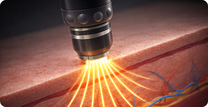 체외충격파 치료 사진