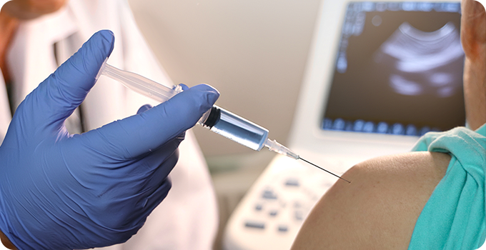 재생주사치료 사진